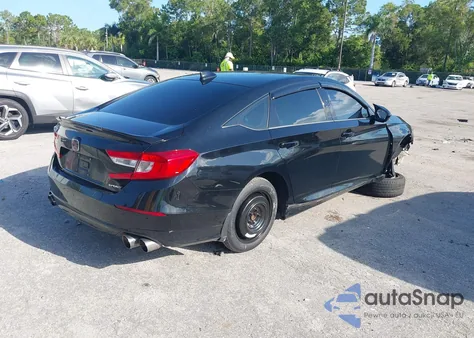 2019 Honda Accord Sport из США, поврежденный, VIN 1HGCV1F34KA155624